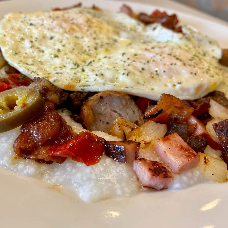 Loaded Gouda Grits photo