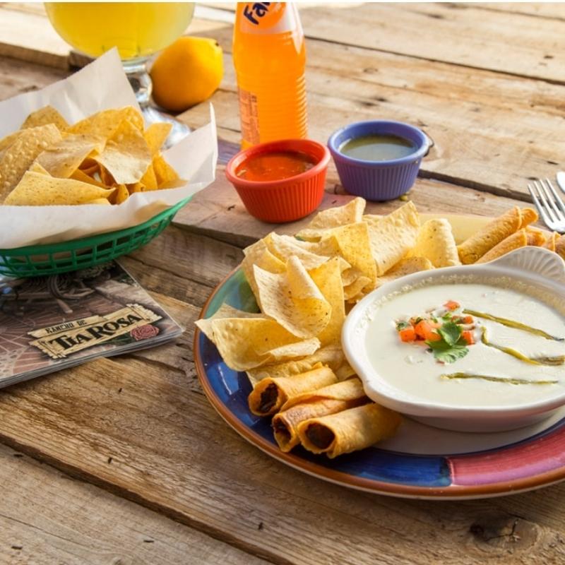 Queso Fundido with Taquitos (GF) photo
