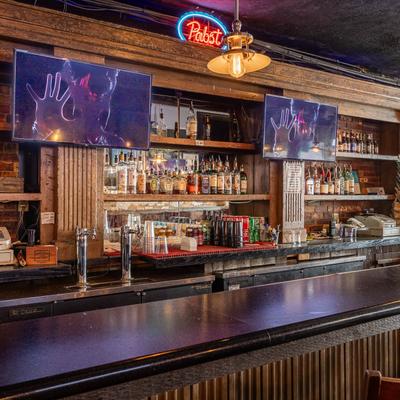 Interior, bar.