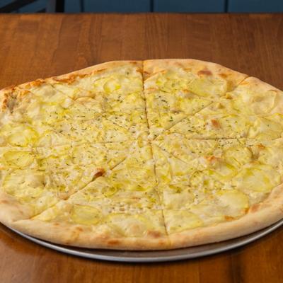 The Spud Mckenzie pizza.