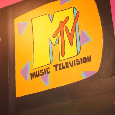 MTV Music Television logo.