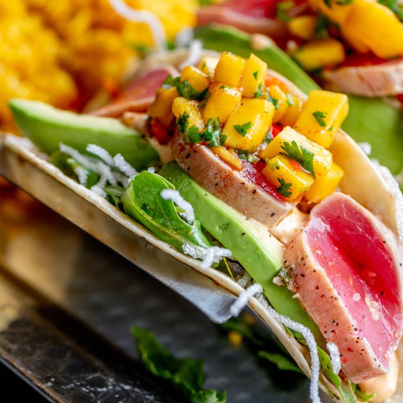 Seared Tuna Tacos photo