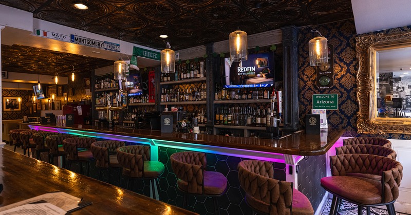 Interior, lounge area