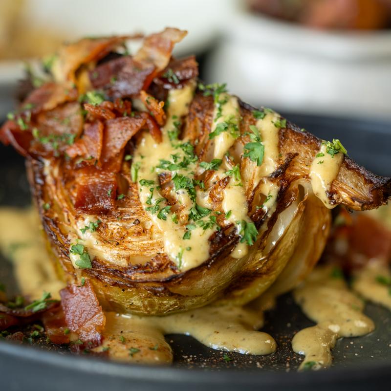 louisiana fried cabbage (V, GF) photo