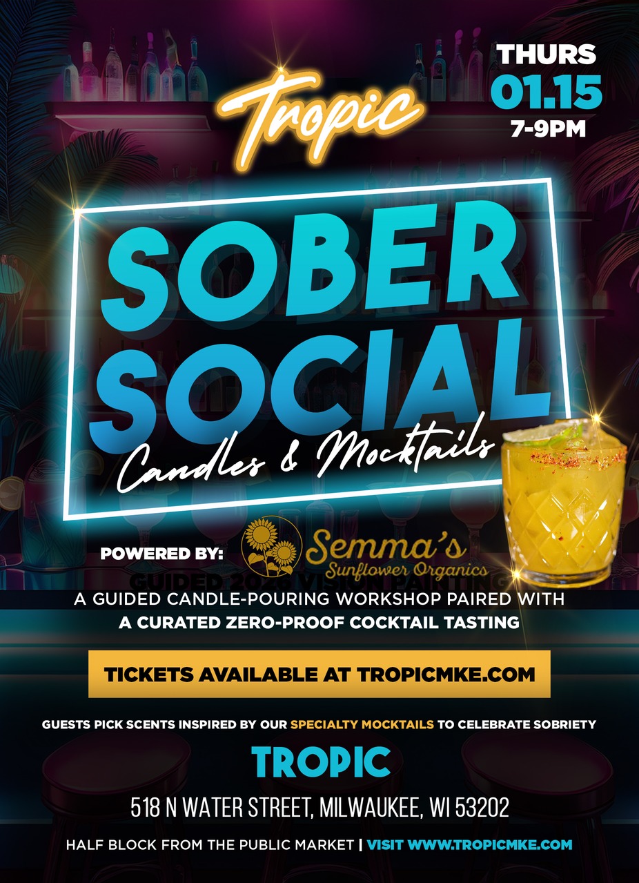 ✨🕯️ Sober Social: Candles & Mocktails Edition 🕯️✨ event photo