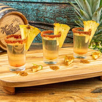 Pineapple shots.