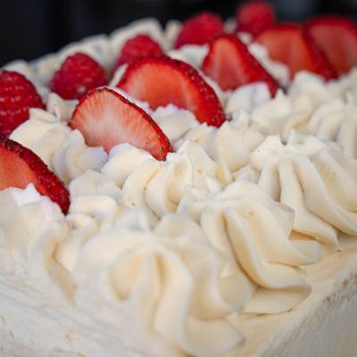 Strawberry shortcake.