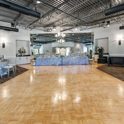 Indoors, spacious interior