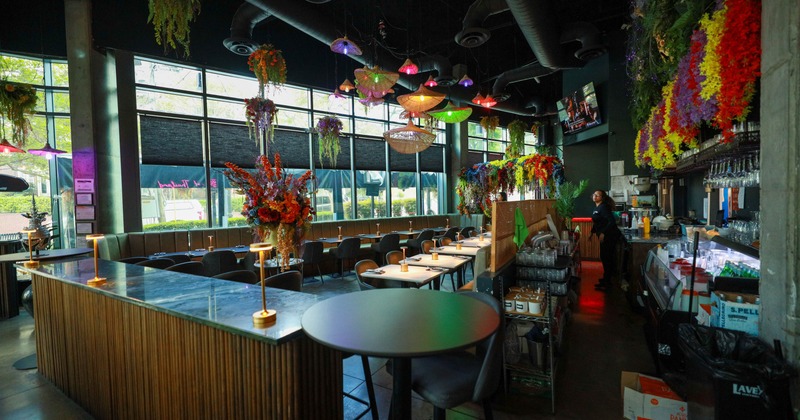 Interior, seating area