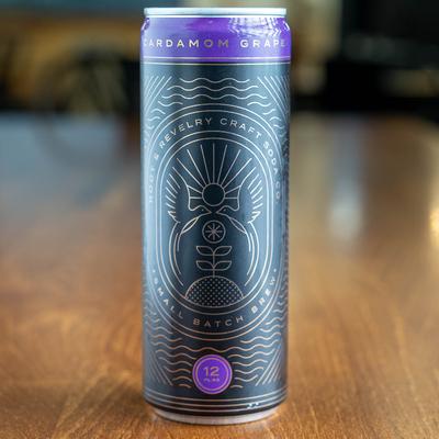 A can of Blueberry Lemon Craft Soda.