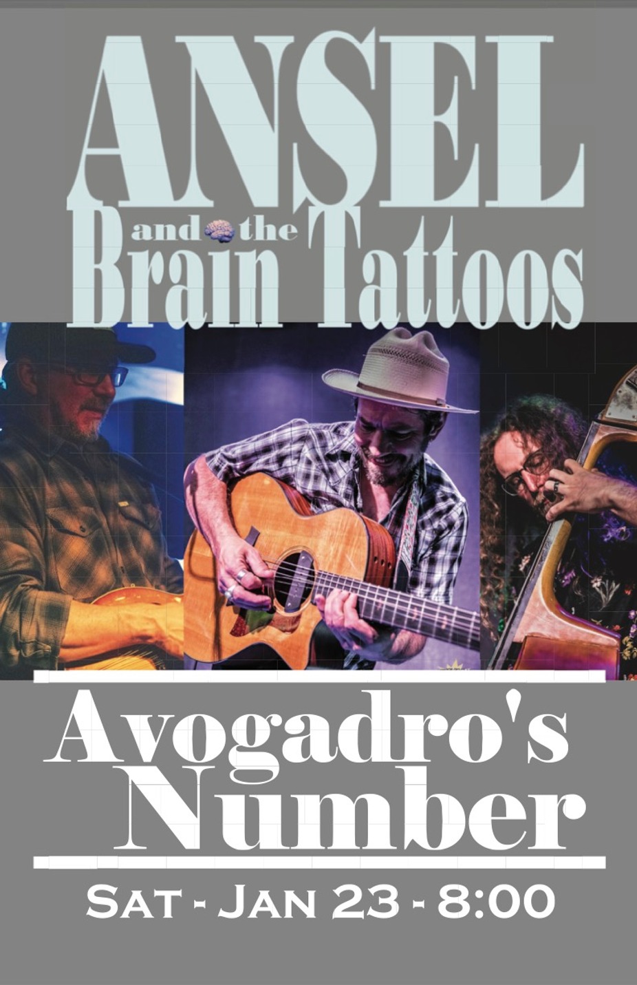 Ansel and The Brain Tattoos event photo