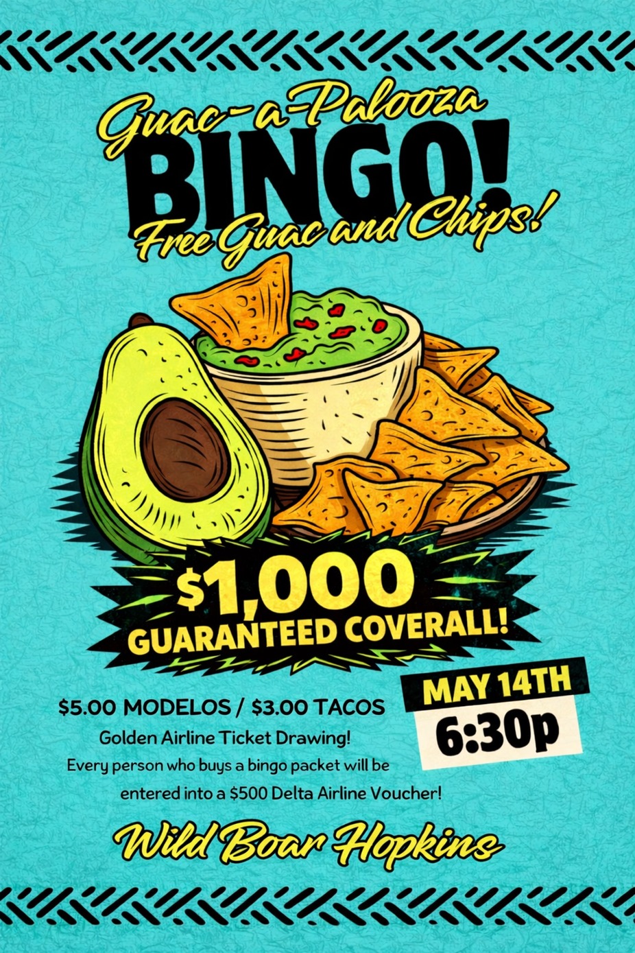 Guac-a-Palooza Bingo! event photo