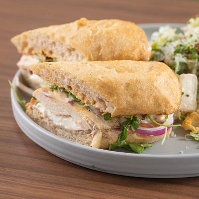 Fire Roasted Chicken Sandwich.