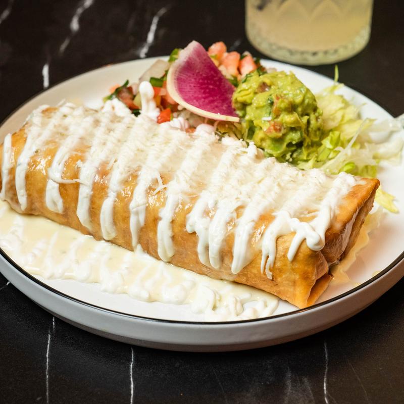menu item 5 of 7, Agave Chimichanga