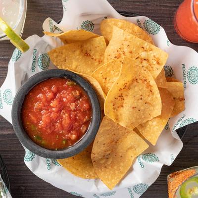 Chips and Salsa, top view