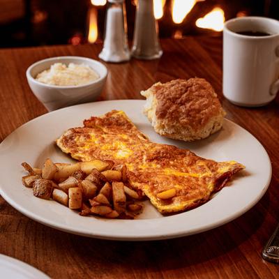 Ham and Cheese Omelet.