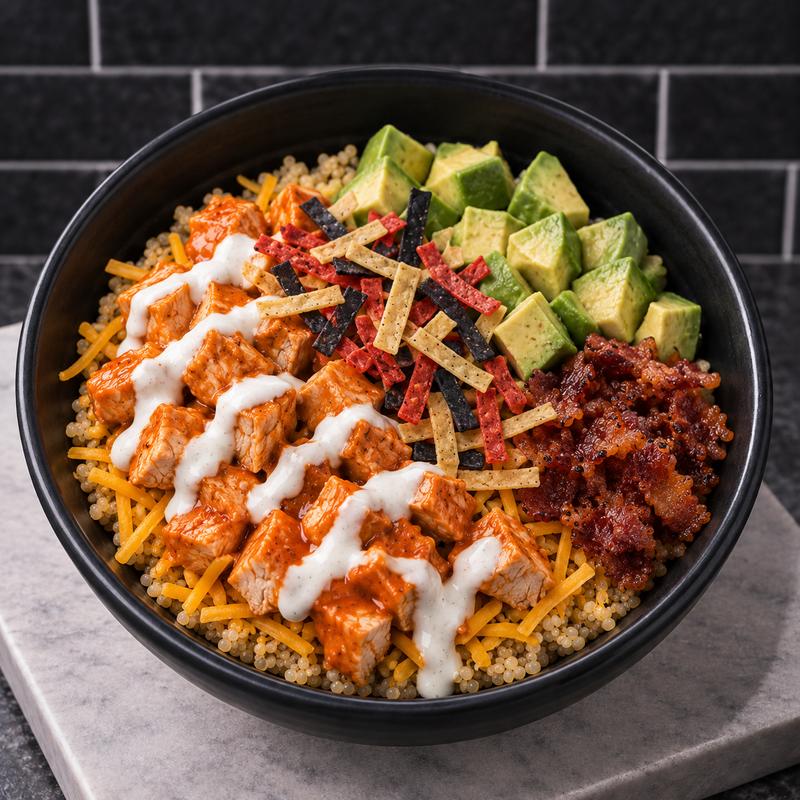 Buffalo Chicken Quinoa Bowl photo