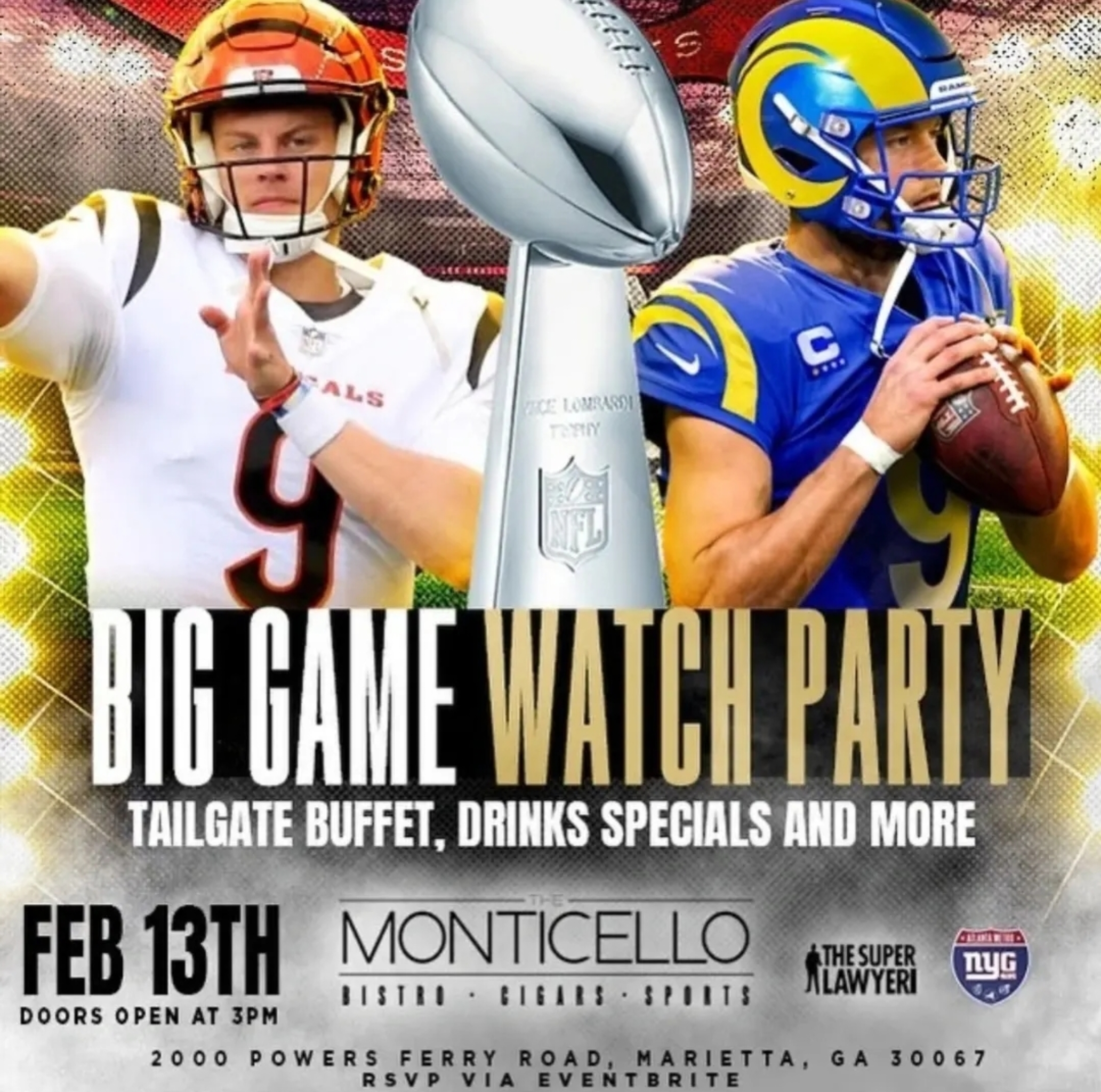 Super Bowl Watch Parties in Atlanta