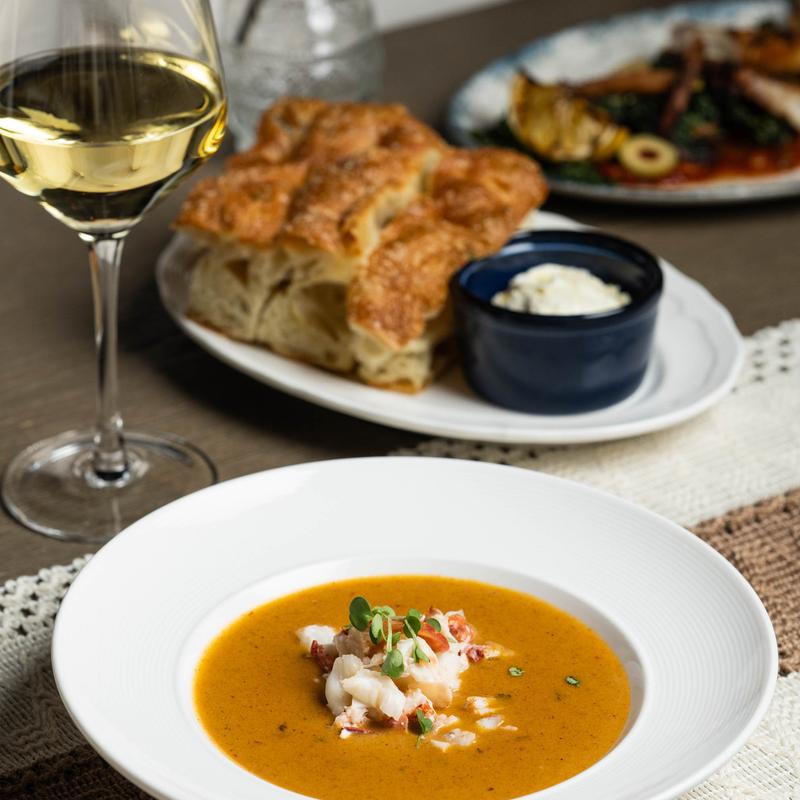 menu item 7 of 18, Coconut Lobster Bisque