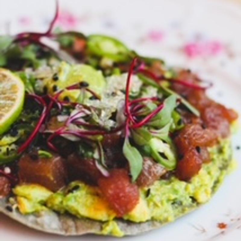 Yellowfin Tuna Tostada photo