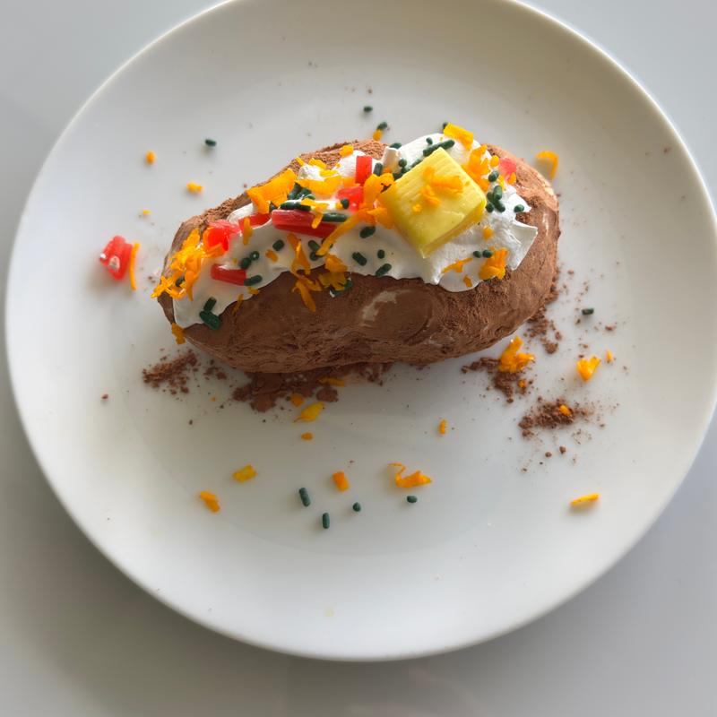 ICE CREAM POTATO photo