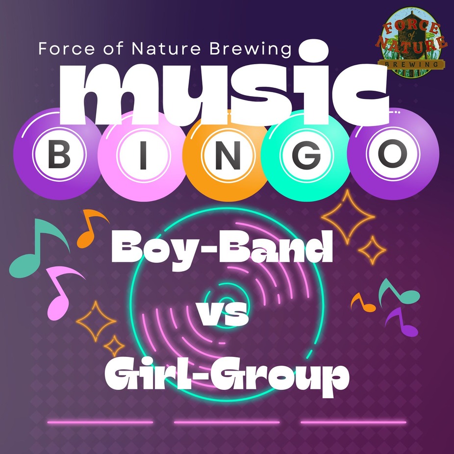 MUSIC BINGO: Boy-Band vs Girl-Group event photo