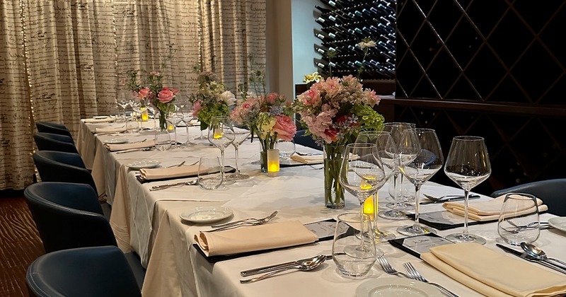 Interior, seating area