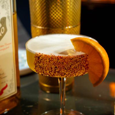 Roasted Pina Rita cocktail.