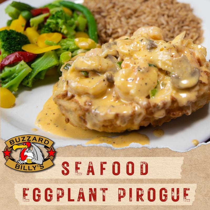 Seafood Eggplant Pirogue photo