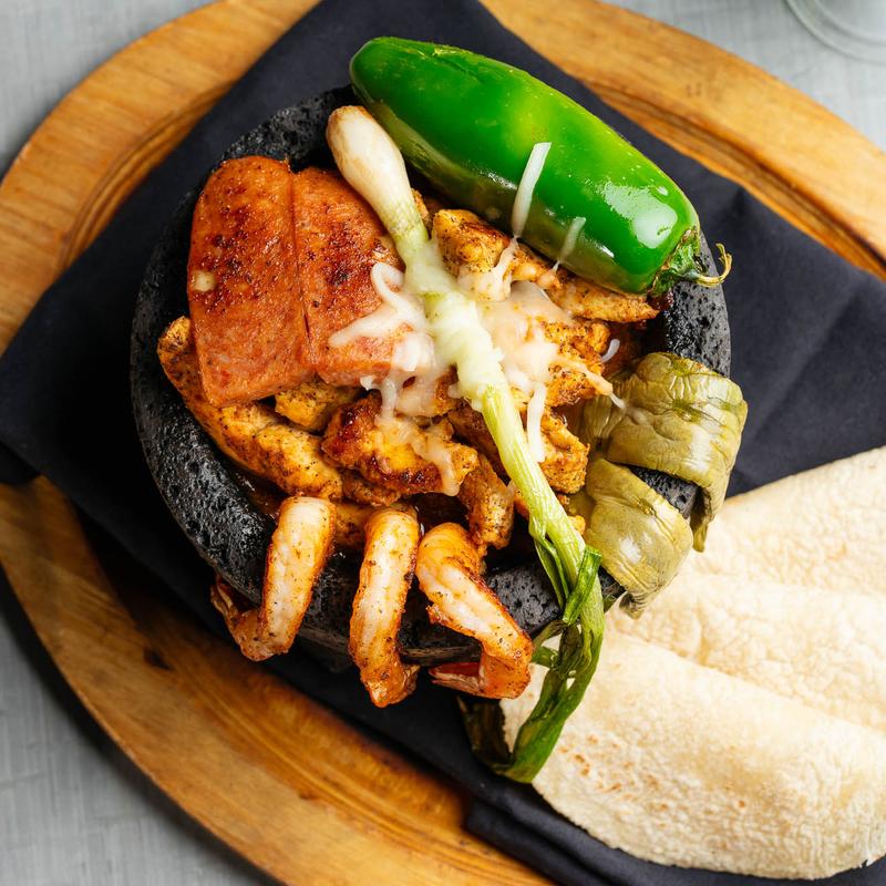 menu item 9 of 9, Molcajete