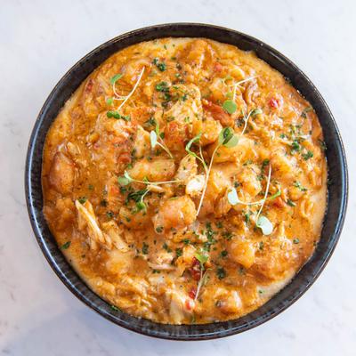 Seafood Grits.