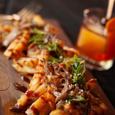 Loaded Brisket Fries.
