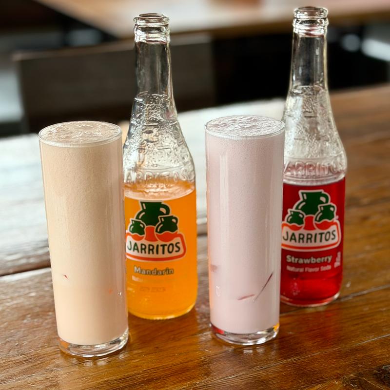 Dirty Strawberries & Cream Jarritos photo