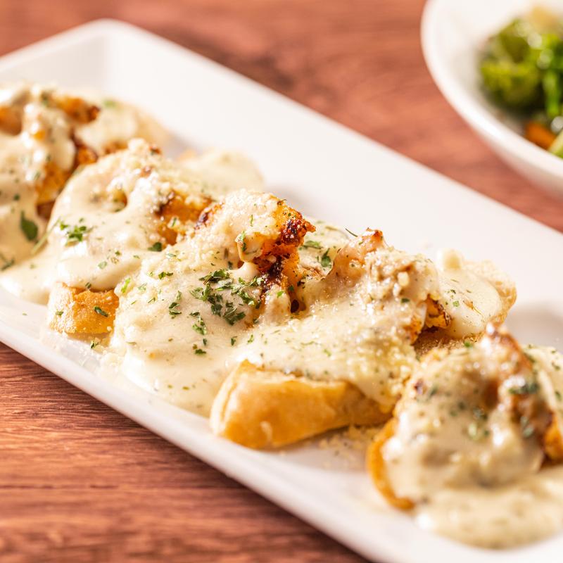 Shrimp Alfredo Toast photo