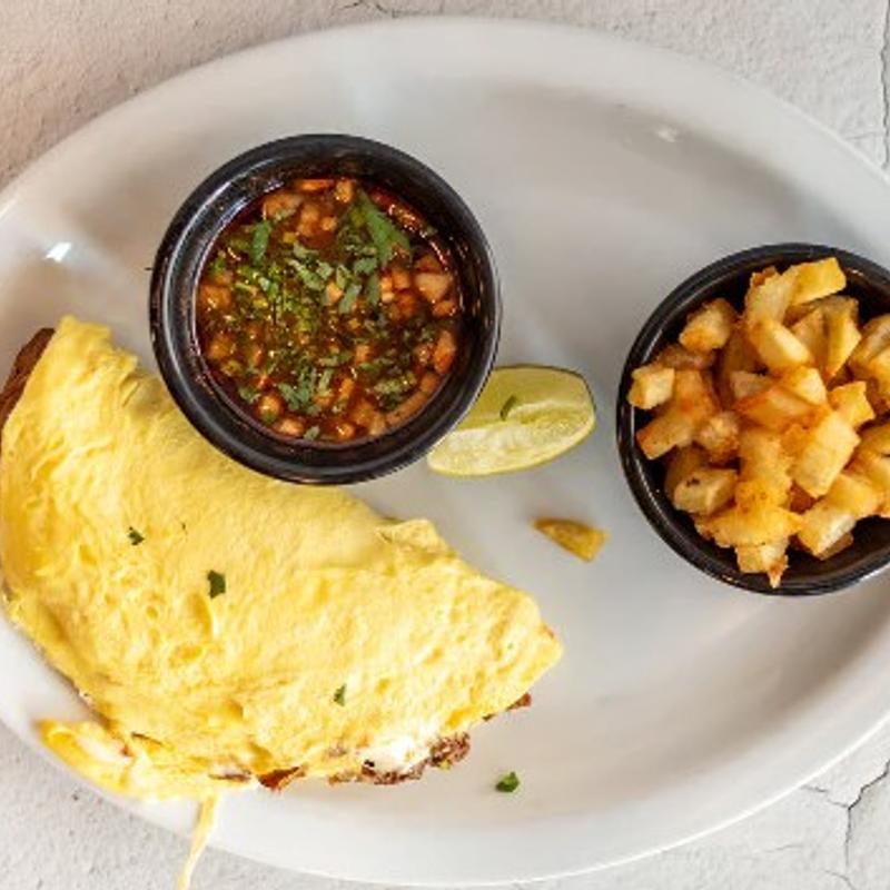 menu item 4 of 12, Quesa-Birria Omelette
