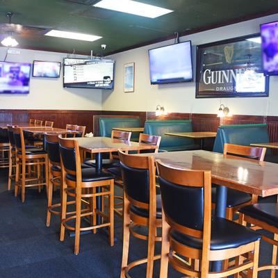 Interior, dining area.