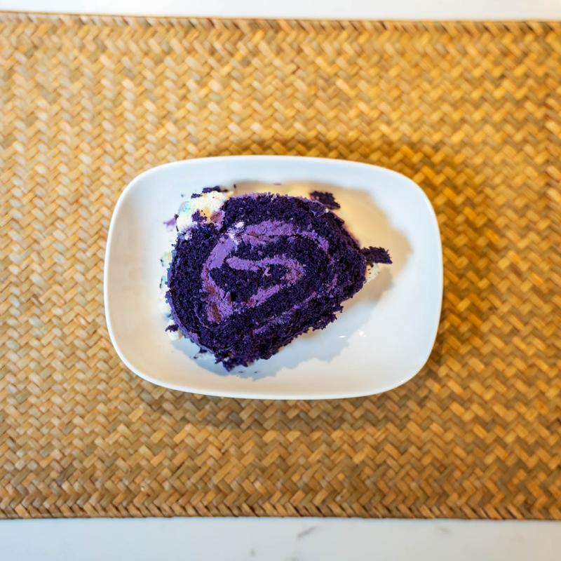 Ube Cake Roll photo