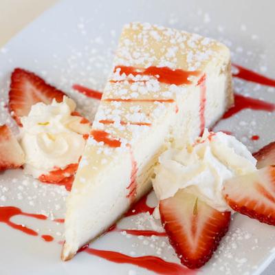 New York Style Cheesecake.