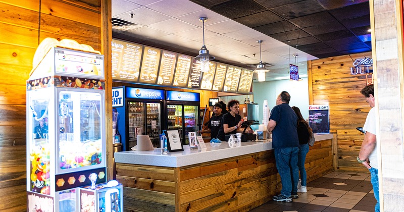 Interior, order counter
