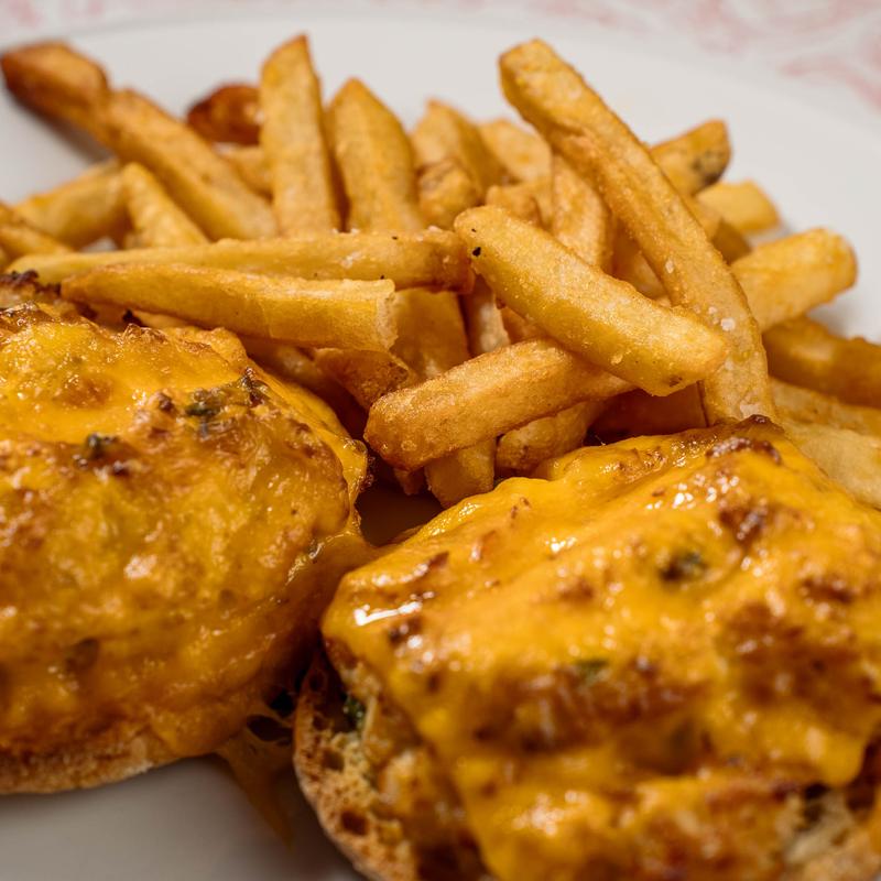 Open-Faced Crab or Tuna Melt photo