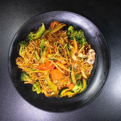 Singapore Noodle With Veggies.