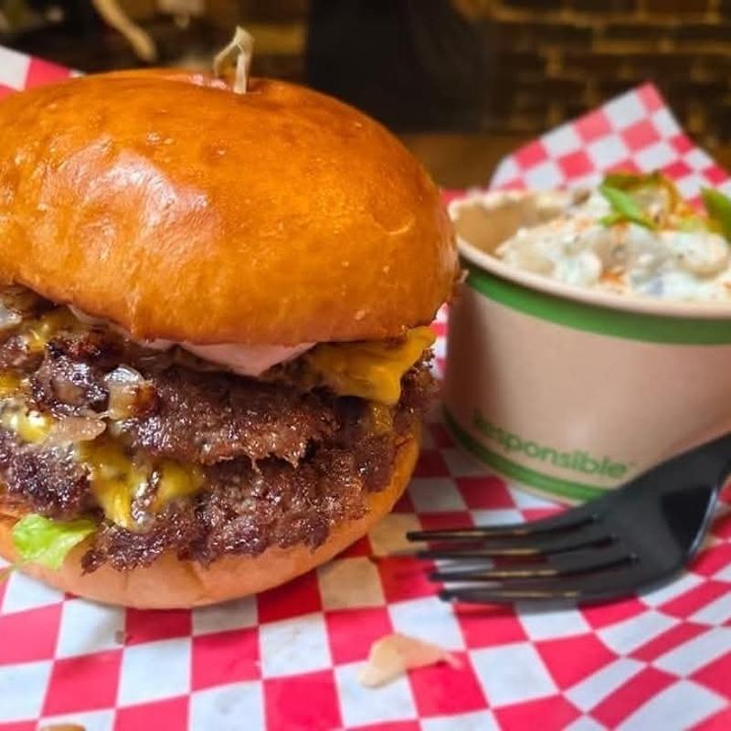 menu item 10 of 14, Lucille Burger