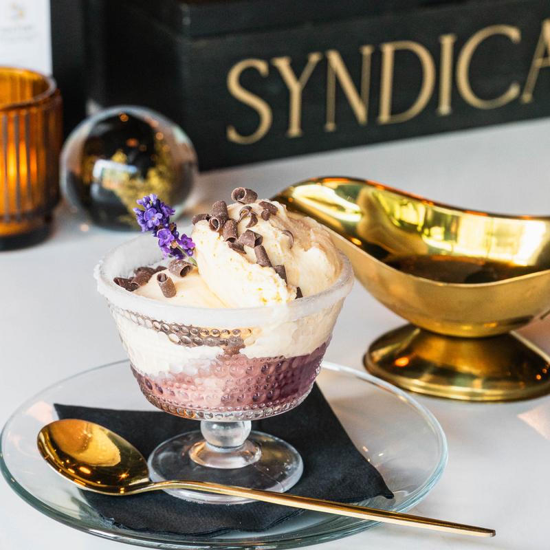 Lavender Chocolate Affogato photo