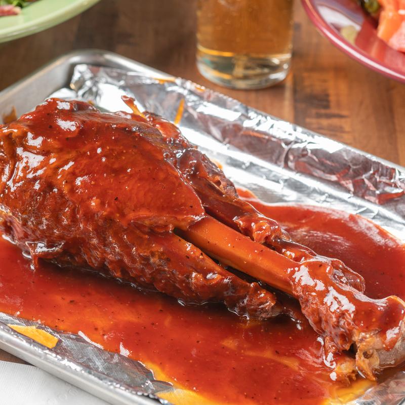 BBQ Cajun Smoked Turkey Leg photo
