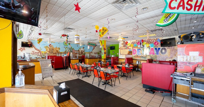 Interior, main dining area
