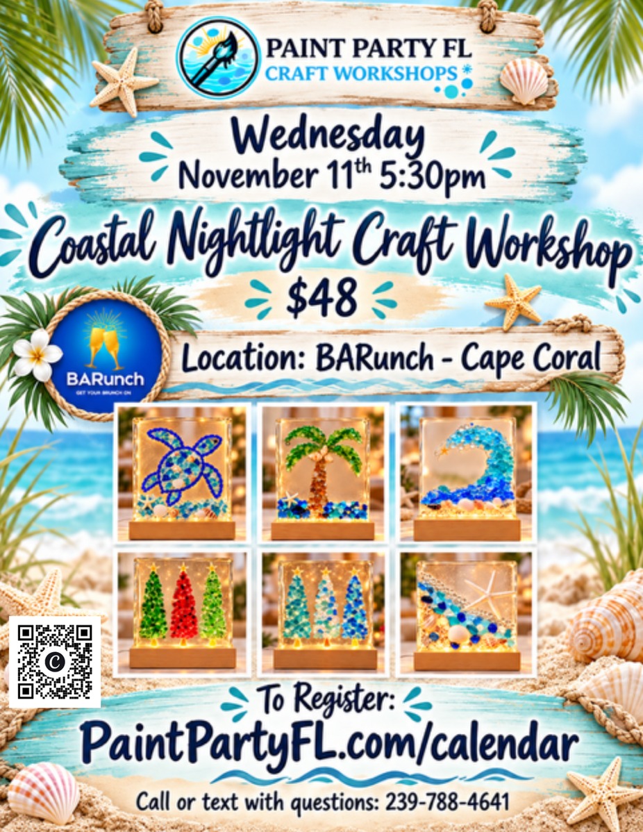 Coastal Nightlight Craft Workshop event photo