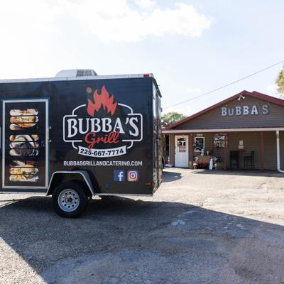 Bubba's Catering Trailer.