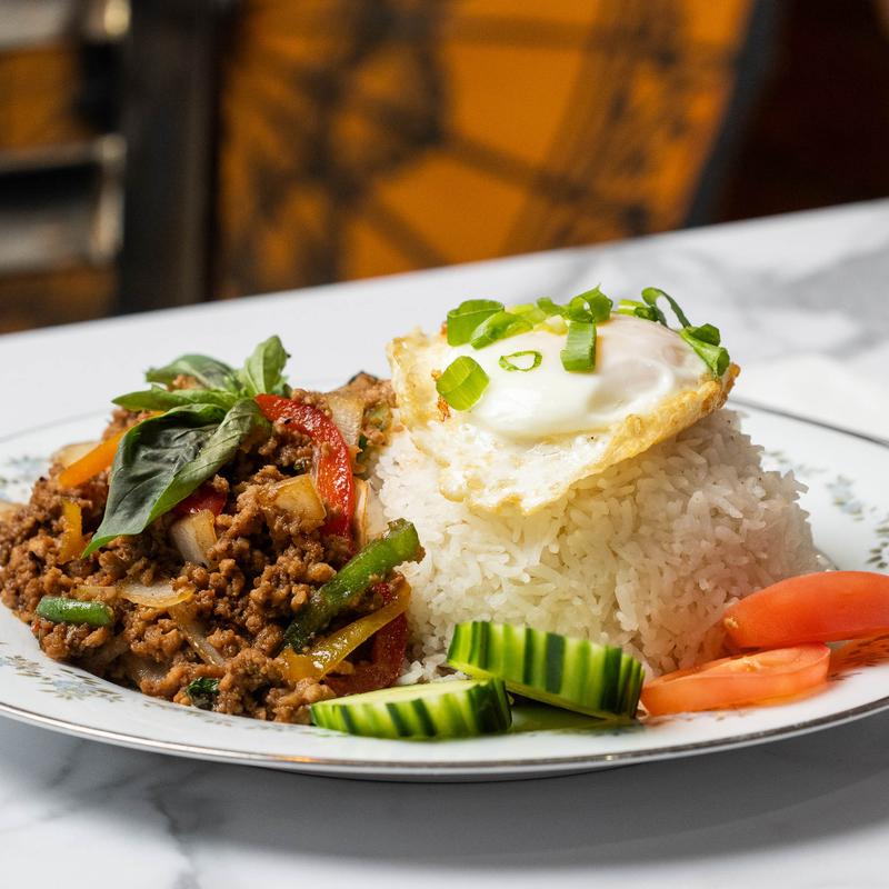 menu item 3 of 3, Pad Ga Pao