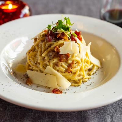 Spaghetti Carbonara.