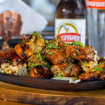 Tandoori Platter.